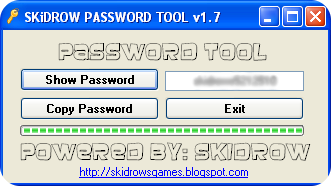 Skidrow password tool v1 7 rar